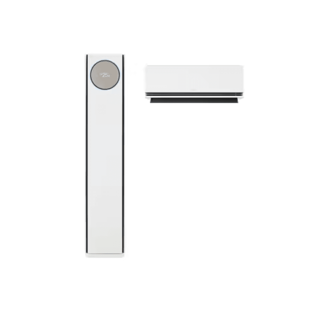 LG 휘센 AI 오브제컬렉션 타워I 에어컨 2in1 (7시리즈) 58.5㎡ 2등급_단종(FQ18FN7HA2)