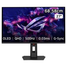 에이수스 QHD 500Hz 게이밍 모니터, 68.58cm, ROG Strix OLED XG27AQDPG