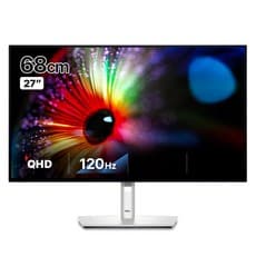 델 QHD 울트라샤프 IPS Black 120Hz 허브 모니터, 68cm, U2724D