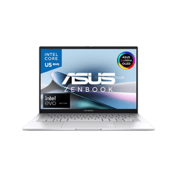 에이수스 2024 Zenbook OLED 14 인텔 코어 Ultra5, 포기 실버, 512GB, 16GB, WIN11 Home, UX3405MA-QD441W