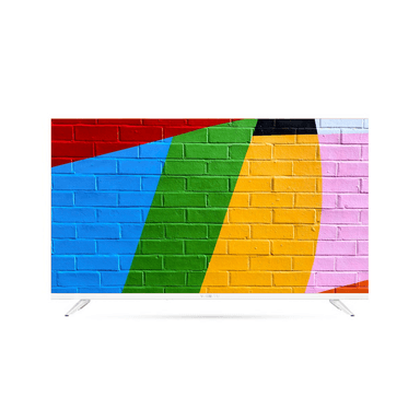 와이드뷰 4K UHD QLED 화이트에디션 구글 3 스마트TV, QWGE50UT1, 고객직접설치, 127cm(50인치)